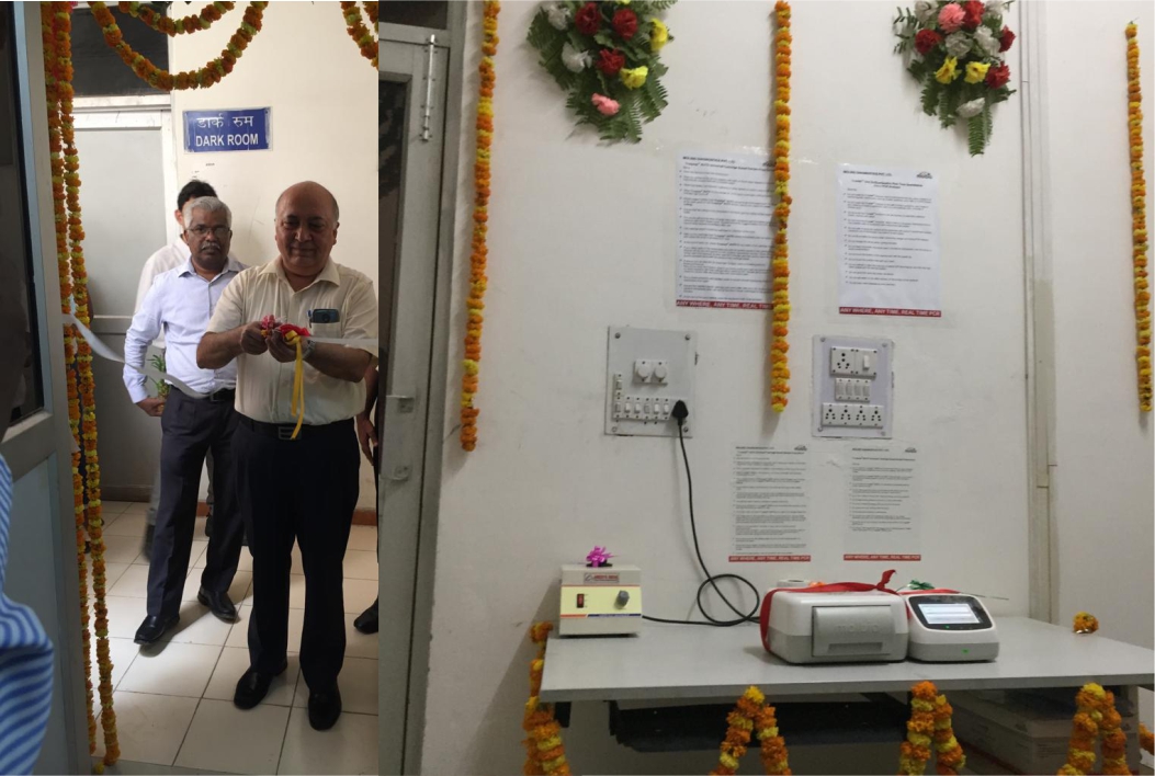 Inaguration of Truelab Real Time PCR Lab at Central Hospital North Central Railway Allahabad