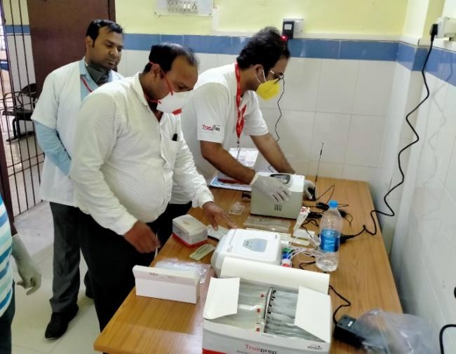 Truenat Installed at Sadar Hospital Bihar for COVID-19 Testing