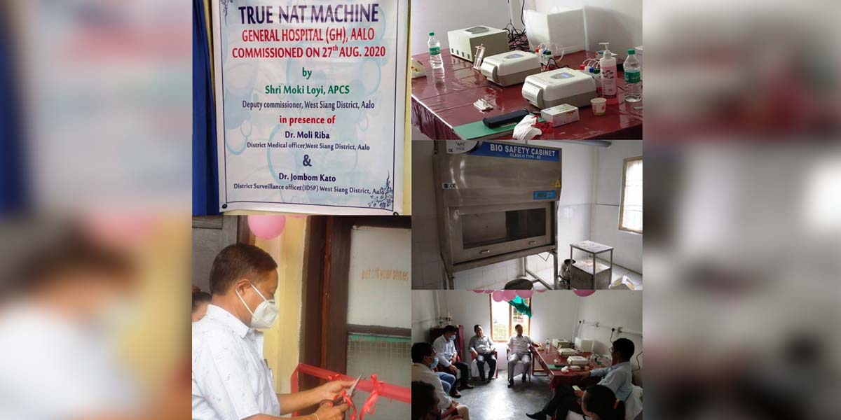 Installation of Truenat At General Hospital Aalo, West Siang, Arunachal Pradesh